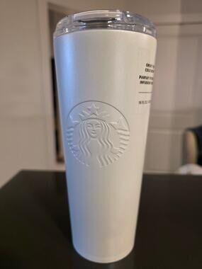 Starbucks Pearl White Tumbler